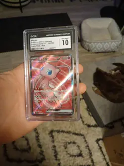 Mew ex 195/165 Super Rare - CGC Gem Mint 10 - Japanese 151 - Pokemon TCG 2023 - Image 3