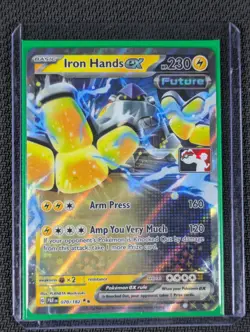 Iron Hands ex - Pokemon Prize Pack Series Cards PAR 070/182 Double Rare - Image 4