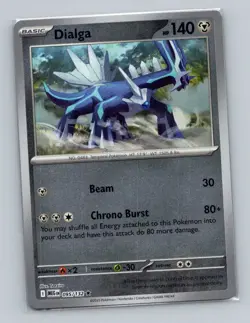 1x Dialga Reversse Holo #095/132 Pokemon Mega Evolution - Pokemon NM - Image 1