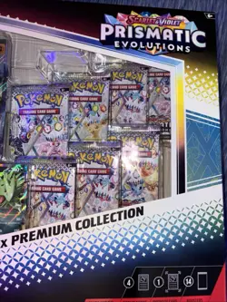 Pokemon Scarlet & Violet Prismatic Evolutions Super Premium Collection Pokemon - Image 5