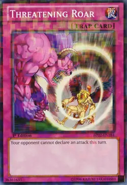 Yugioh! HP Threatening Roar - BP02-EN184 - Mosaic Rare - Unlimited Edition Heavi - Image 1