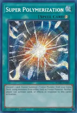 Yugioh! HP Super Polymerization - BLMR-EN089 - Secret Rare - 1st Edition Heavily - Image 1