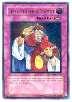 Yugioh! HP Spell-Stopping Statute - TLM-EN058 - Ultimate Rare - Unlimited Editio - Image 1