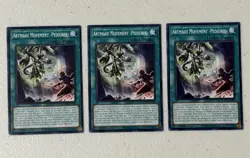 Yugioh TCG Doom of Dimensions Artmage Movement -Pedigree- x3 - Image 1
