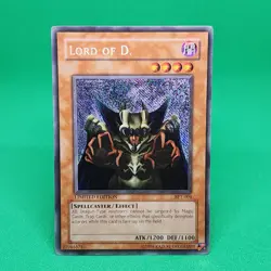 Yugioh Lord of D. BPT-004 Limited Edition - Holo Card Secret Rare - MP - Image 1