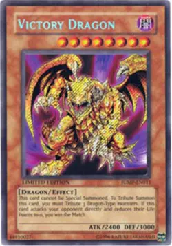 Yugioh! HP Victory Dragon - JUMP-EN011 - Secret Rare - Limited Edition Heavily P - Image 1