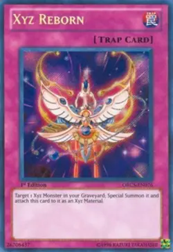 Yugioh! HP Xyz Reborn - ORCS-EN076 - Secret Rare - Unlimited Edition Heavily Pla - Image 1