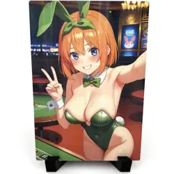 The Quintessential Quintuplets Yotsuba Nakano Anime Waifu Goddess Story Art Card - Image 1