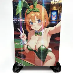 The Quintessential Quintuplets Yotsuba Nakano Anime Waifu Goddess Story Art Card - Image 2