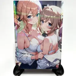 Genshin Impact Jean Barbara Sexy Anime Waifu Girl Doujin Lewd Goddess Story Card - Image 2