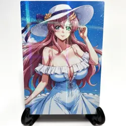 Mobile Suit Gundam SEED Lacus Clyne Sexy Anime Waifu Girl Goddess Story Art Card - Image 2