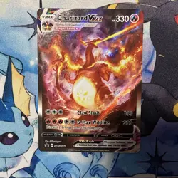 Pokemon Charizard VMAX Gigantamax Card Claw Slash G-Max Wildfire SWSH 261 - Image 1