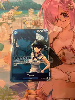 Tsuru WINNER promo (OP06-051)(One Piece Card Game) English - Image 1
