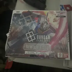 GUNDAM CARD GAME NEWTYPE RISING GD01 ENGLISH BOOSTER BOX! IN STOCK! SHIPS NOW! - Image 1