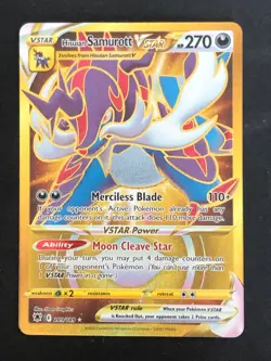 Hisuian Samurott VSTAR - 209/189 - Pokemon Astral Radiance Secret Rare Card NM - Image 1