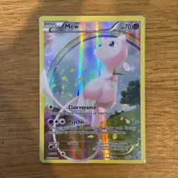 Pokemon TCG - Mew XY110 - Black Star Promo Card - MP - Image 1