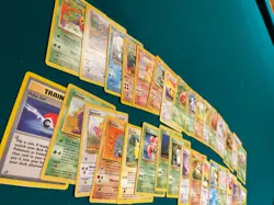 Jungle Set - COMPLETE 32 Common & Uncommon Pokemon Card Lot - WOTC + Bonus Card! - Image 2