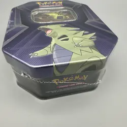Pokemon TCG: trading Card Game Brand New Factory Sealed Tyranitar Tin - Image 5