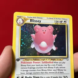 Blissey 1st Edition Neo Revelation 2/64 Holo Pokemon Card Rare MP - Image 5