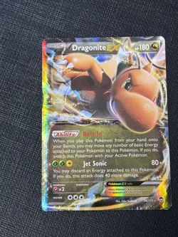Dragonite EX 74/111 Ultra Rare Holo XY Furious Fists - Pokemon Card NM - Image 1