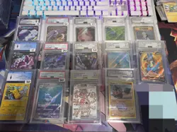 Pokemon Graded Card Lot Slabs x28 PSA CGC AGS - Image 2