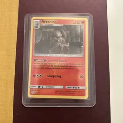 Arcanine Detective Pikachu Holo Card 6/18 Mint Condition - Image 1