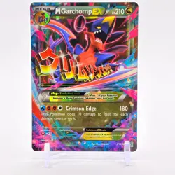 Pokemon M Garchomp EX Black Star Promos Holo Card XY168 - Image 1