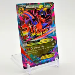 Pokemon M Garchomp EX Black Star Promos Holo Card XY168 - Image 2