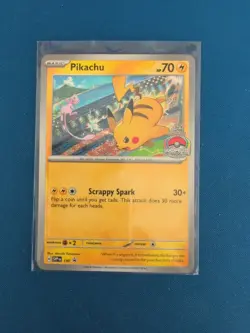 Pikachu SVP 190 World Championships 2024 - Pokemon Promo Card TCG NM - Image 1