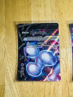 Mewtwo V-UNION [Set of 4] SWSH: Sword & Shield Promo Cards Holo NM - Image 2