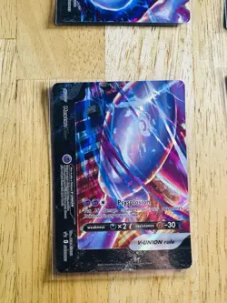 Mewtwo V-UNION [Set of 4] SWSH: Sword & Shield Promo Cards Holo NM - Image 4