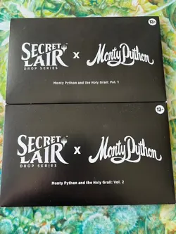 MTG: Secret Lair Monty Python and the Holy Grail: Vol. 1 &2 Non-Foil Sealed - Image 1