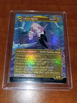 Gwen Stacy (0209 Borderless)Marvel's Spider-Man Foil NM MTG - Image 1