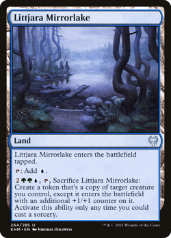 LITTJARA MIRRORLAKE x4 mtg NM-M Kaldheim 4 Unc - Image 1