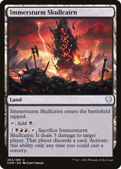 IMMERSTURM SKULLCAIRN x4 mtg NM-M Kaldheim 4 Unc - Image 1