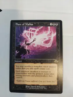 Flare of Malice (Retro Frame) Modern Horizons 3 Regular - Image 1