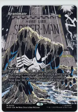 Magic the Gathering Marvel's Spider-man Reanimate M 0020 Borderless - Image 1