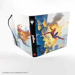 Gamegenic: Magic: The Gathering: Spider-Man 24-Pocket Album - Spider-Man/Green G - Image 1