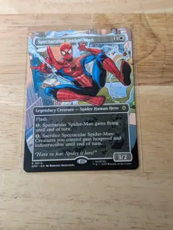 MTG Spectacular Spider-Man 0014 Regular (Borderless) Marvel's Spider-Man NM SPM - Image 1