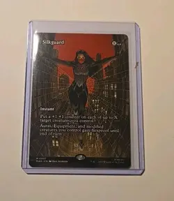 Silkguard (Borderless) 0037 Marvel’s Spider-Man Regular MTG - Image 4