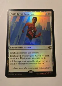 MTG Spider-Man With Great Power... - Foil - 0024 - M/NM - Image 1