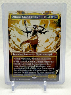 Magic Atraxa, Grand Unifier Showcase REGULAR - Phyrexia: All Will Be One 316 MTG - Image 1