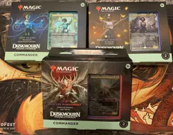 MTG Duskmourn Commander Deck Lot of 3 Sealed - Image 1