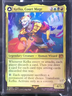 Foil - Kefka, Court Mage - 231 / NM / English MTG - Image 1