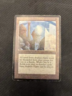 City in a Bottle Arabian Nights Mtg HP - Image 1