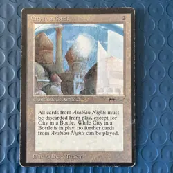 City in a Bottle Arabian Nights Magic the Gathering MP MTG - Image 1