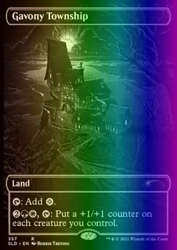 MTG Gavony Township (357/1455) Secret Lair Drop Series NM FOIL - Image 1