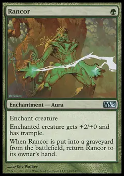 MTG Magic the Gathering Rancor (185/260) Magic 2013 MP - Image 1