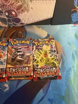 Pokemon SV Obsidian Flames Booster Pack - ART SET (Set Of 4) - Image 5