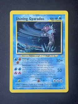 Shining Gyarados Holo 65/64 LP+ Neo Revelations 2000 Pokemon TCG - Image 1